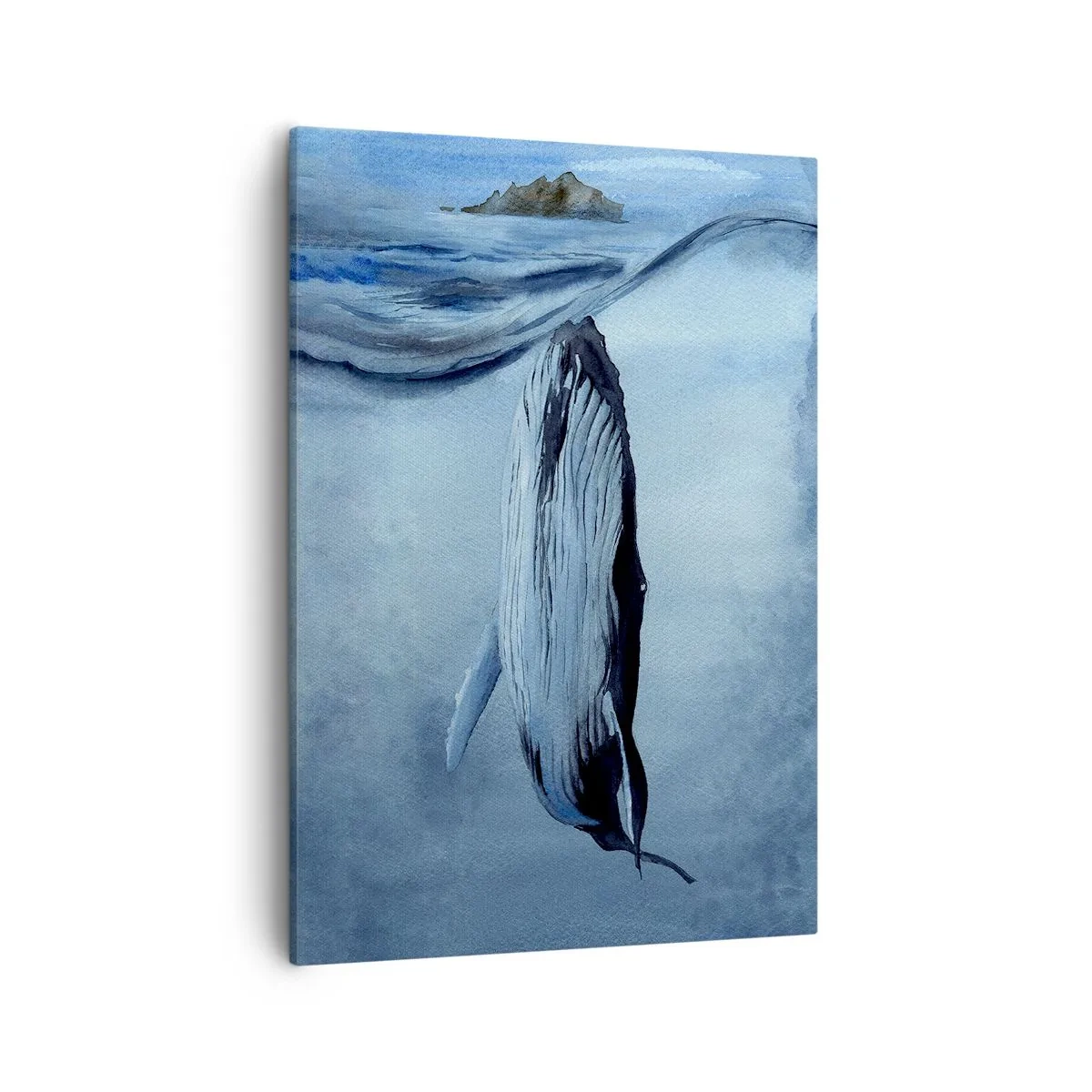 Quadro em tela - Dois mundos do norte - 50x70 cm