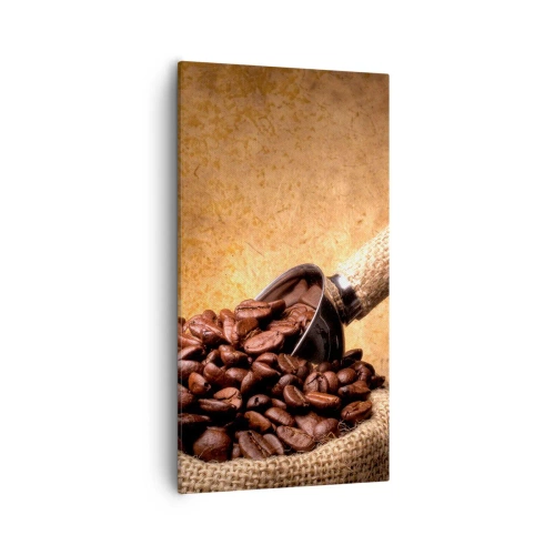 Quadro em tela - Na fonte do sabor - 55x100 cm