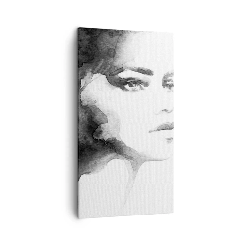 Quadro em tela - Feita de mistério e névoa - 45x80 cm