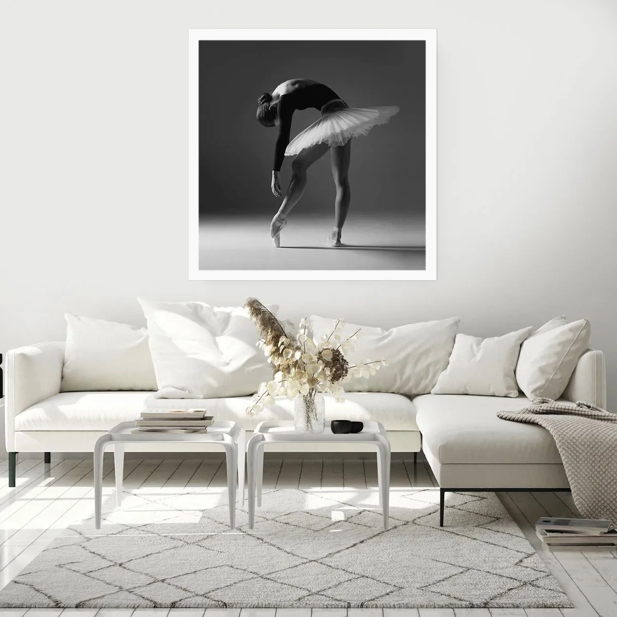 Pôster - Bella balerina - 40x40 cm