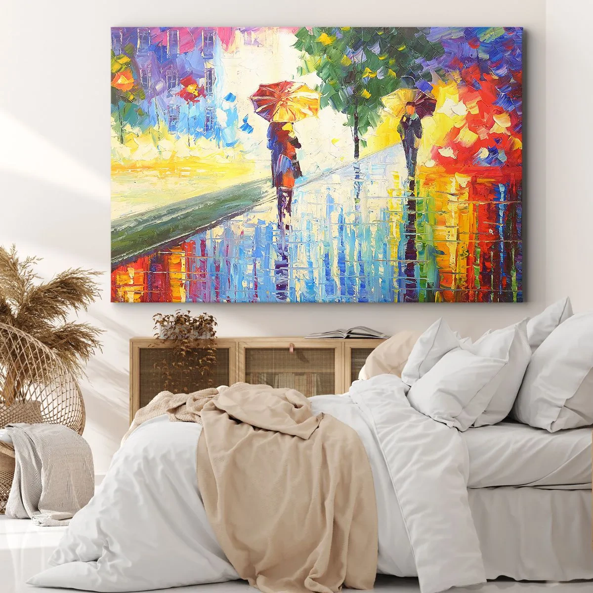 Quadro em tela - E tudo está claro - 100x70 cm
