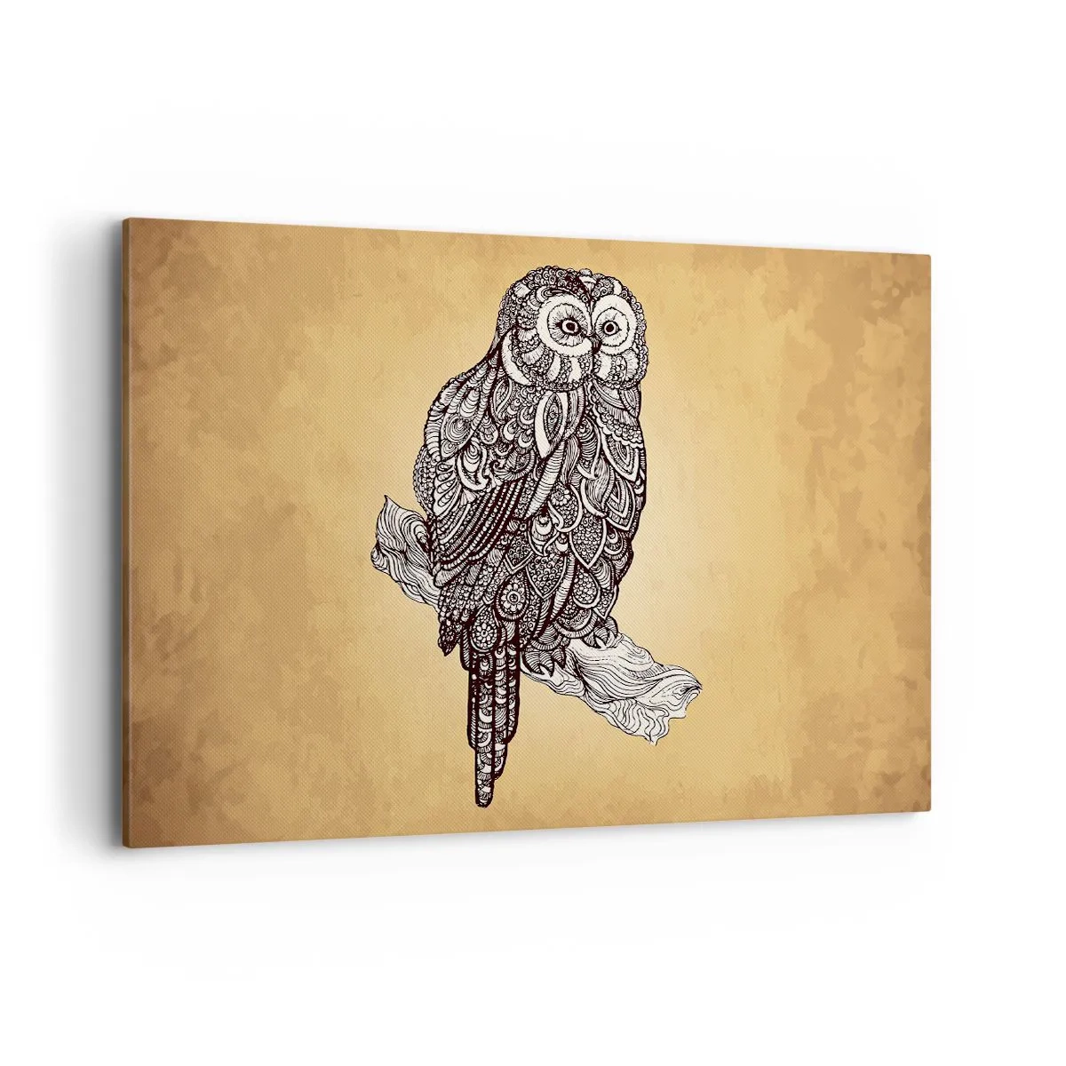 Quadro em tela - Ornamentos intrincados de sabedoria - 100x70 cm