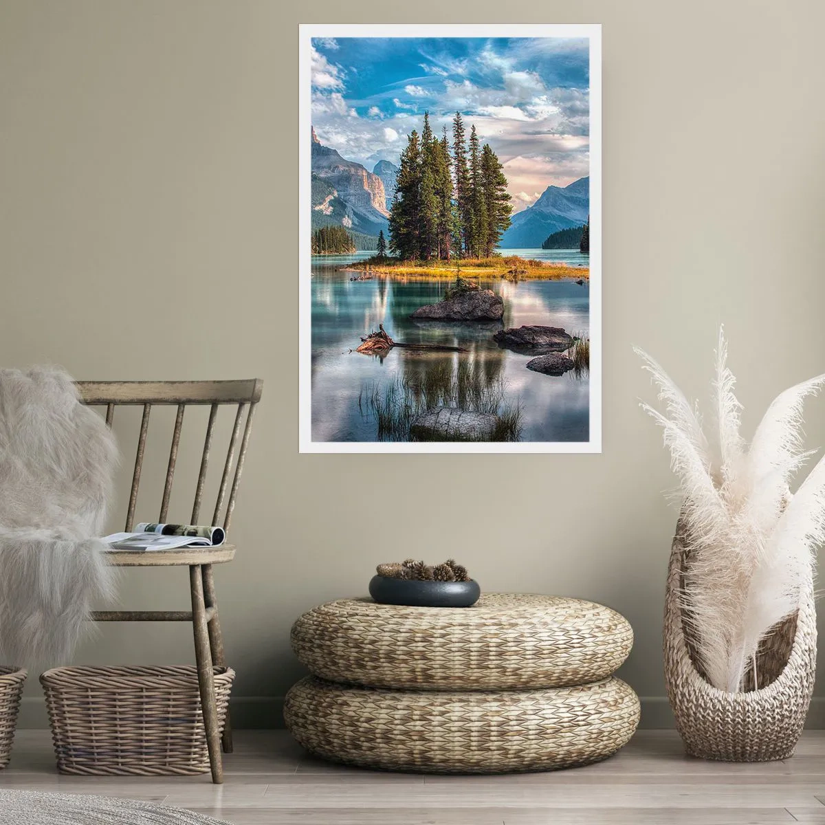 Pôster - Por águas grandes e límpidas… - 61x91 cm