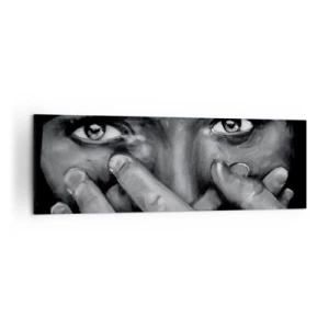 Quadro em tela - Não vou dizer quem pintou - 160x50 cm