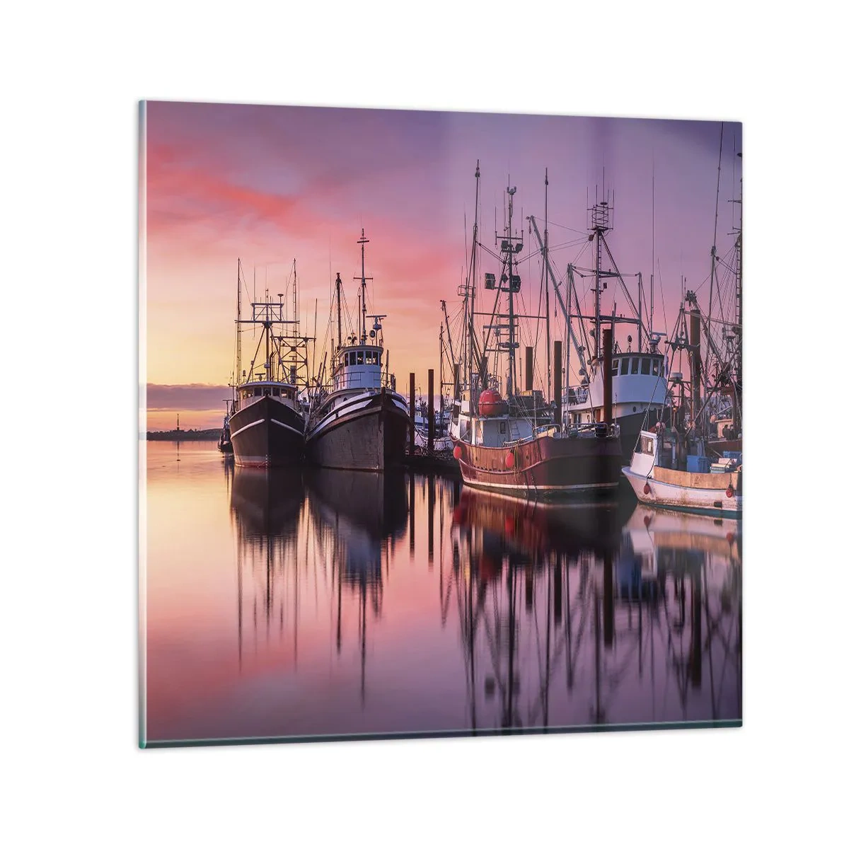 Quadro em vidro - Antes do dia seguinte - 40x40 cm