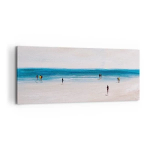 Quadro em tela - Uma necessidade natural - 100x40 cm