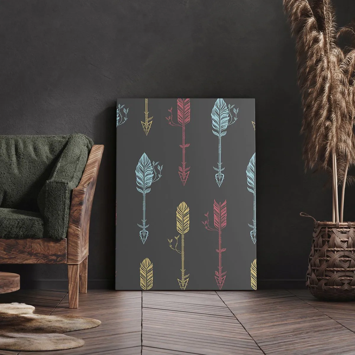Quadro em tela - Em ordem - 50x70 cm