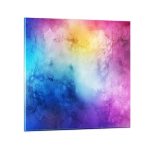 Quadro em vidro - Quase no sétimo céu - 70x70 cm