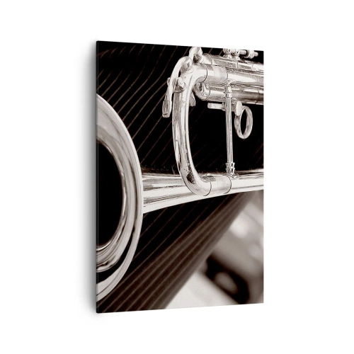 Quadro em tela - Uma viagem musical aos anos 30 - 70x100 cm