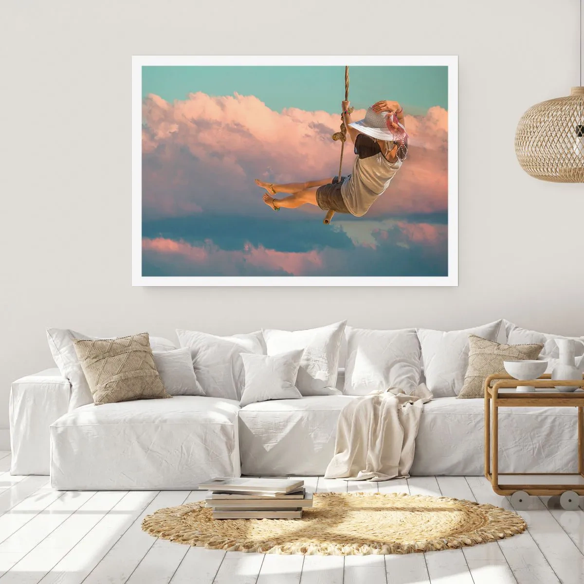 Pôster - Diversão nas nuvens - 91x61 cm