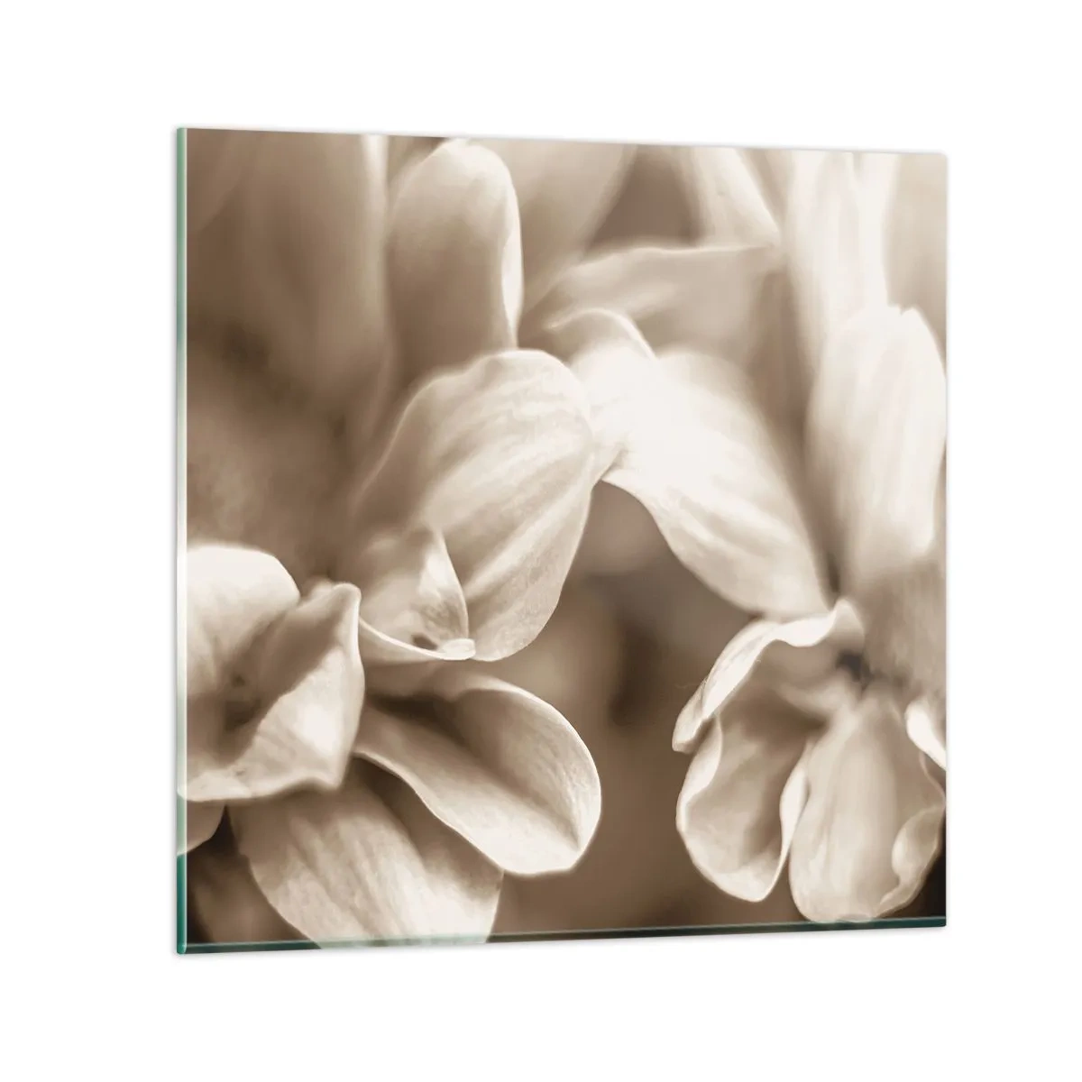 Quadro em vidro - Gentil como um sorriso - 60x60 cm