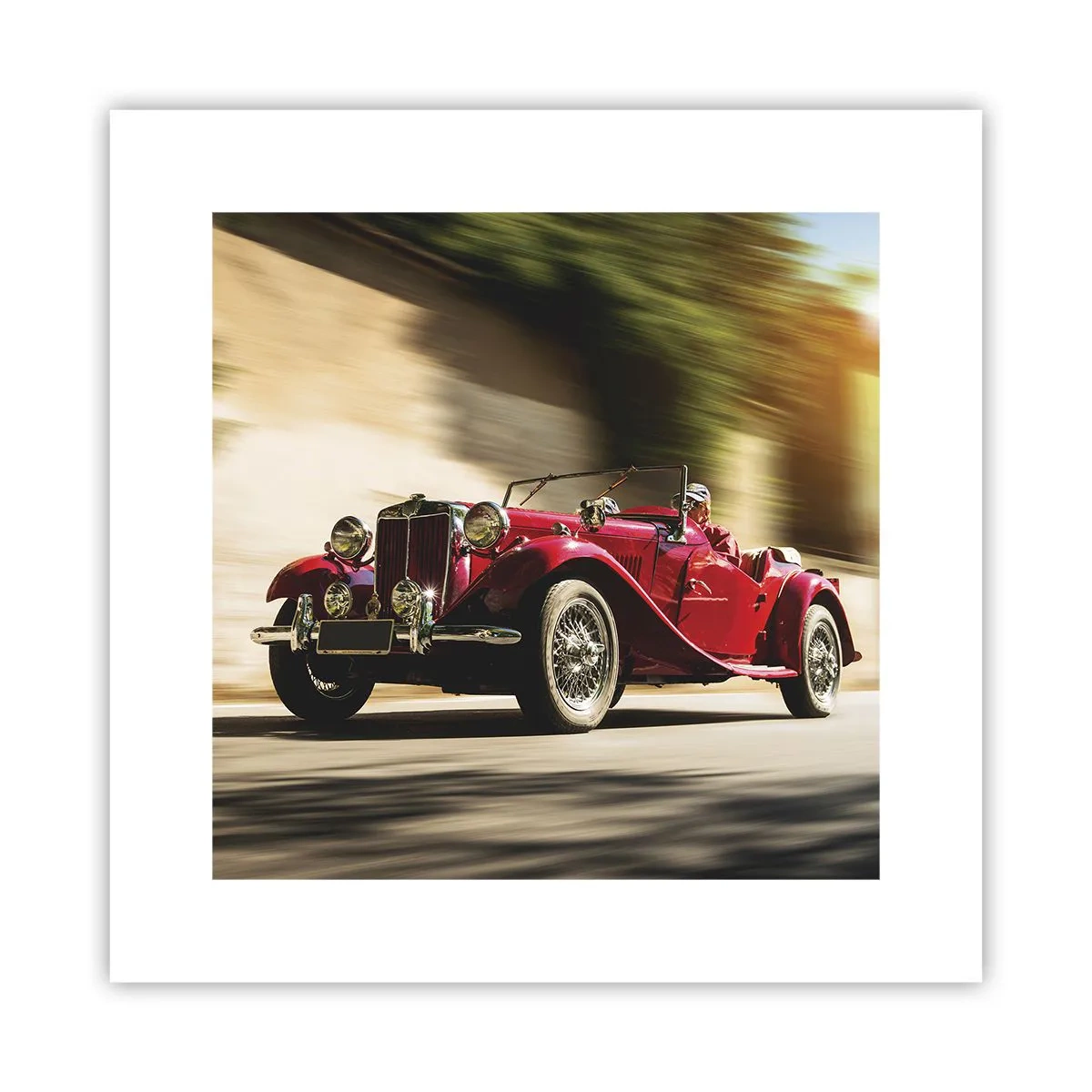 Pôster - Mais bonita que a Vitória de Samotrácia - 30x30 cm