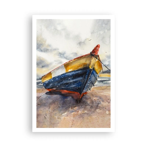 Pôster - Descanse na costa - 70x100 cm