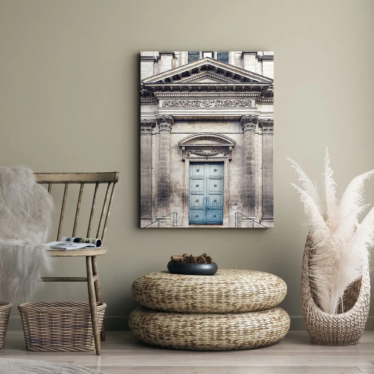 Quadro em tela - A porta de entrada para o mundo do espírito - 50x70 cm