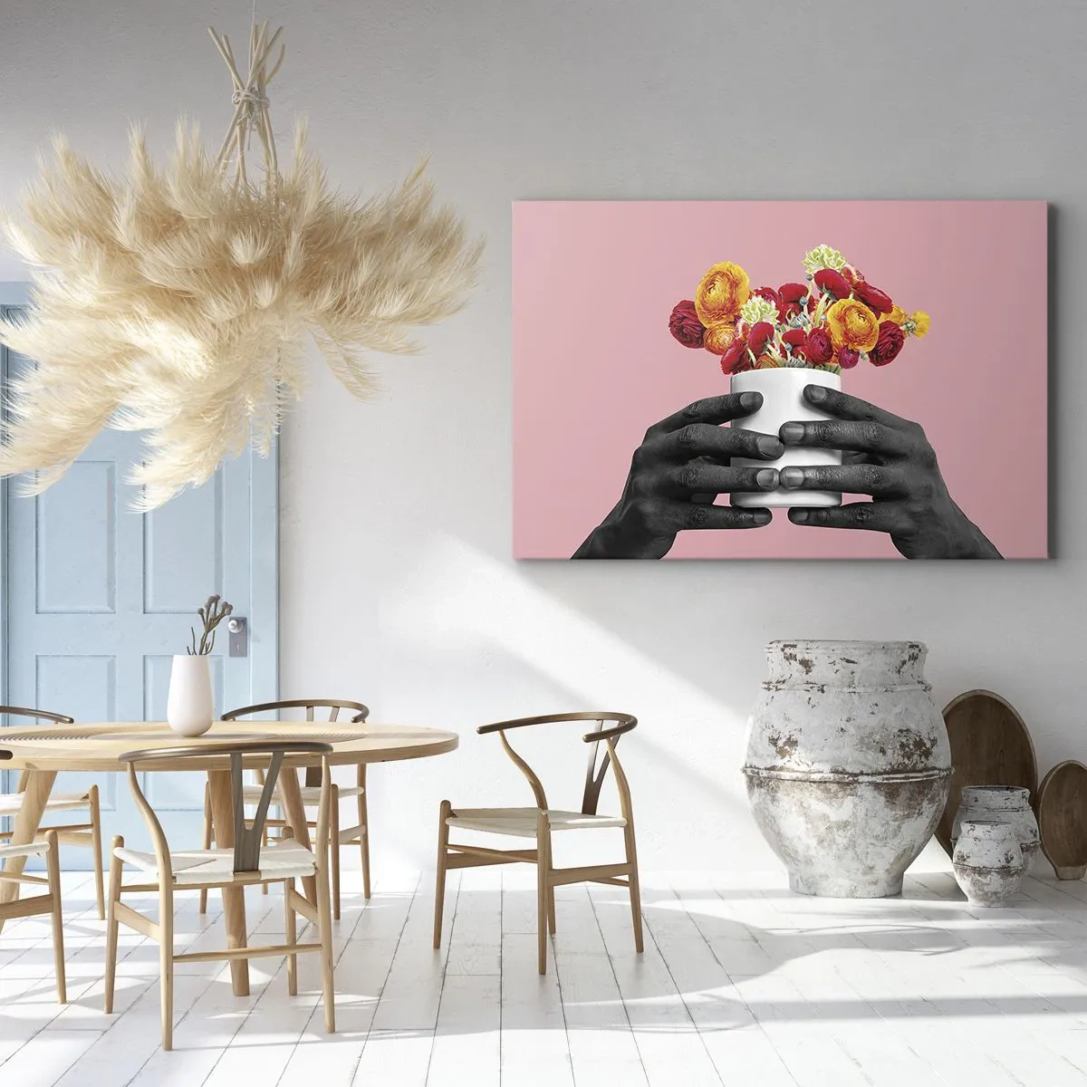 Quadro em tela - A apoteose da vida - 120x80 cm