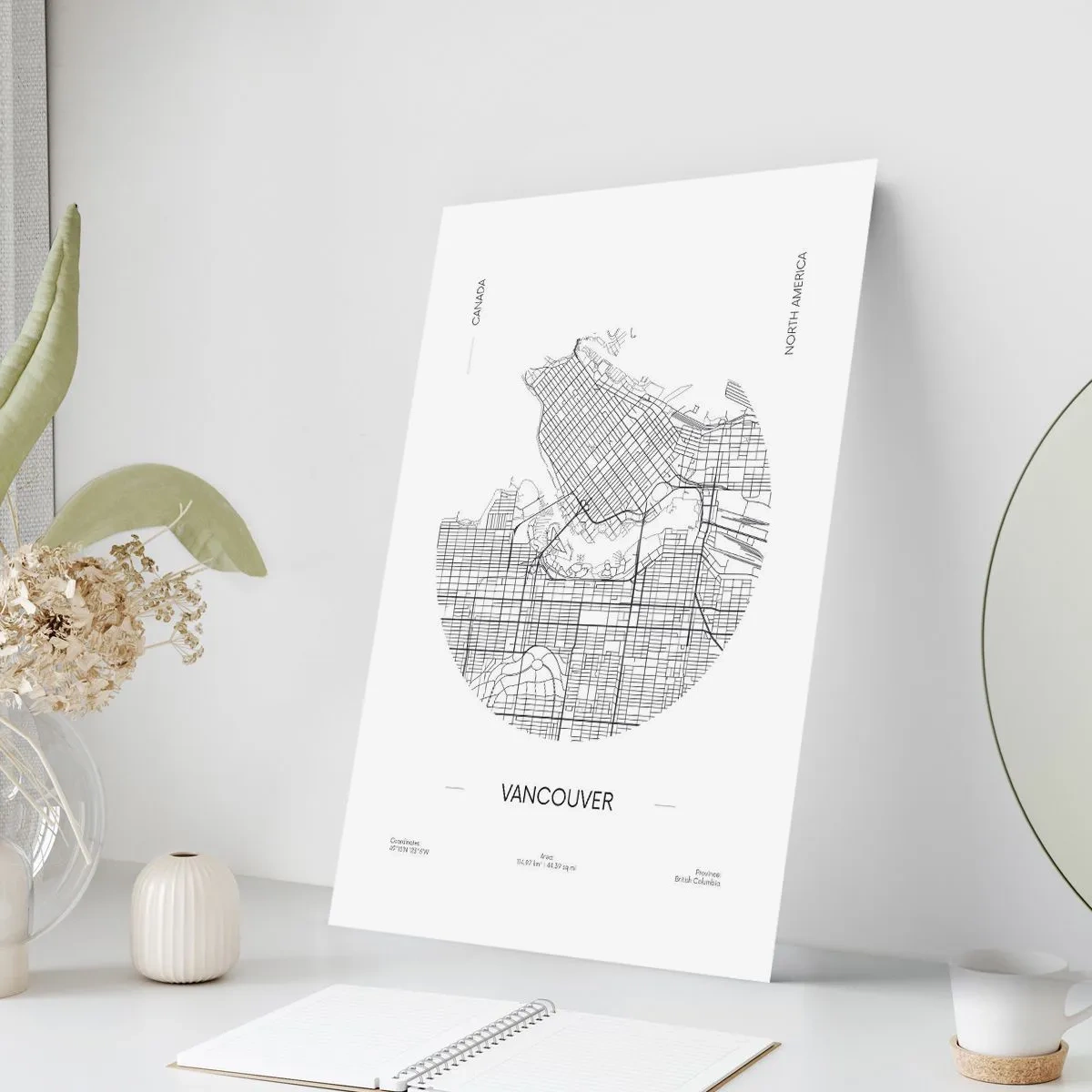 Pôster - Anatomia de Vacouver - 50x70 cm