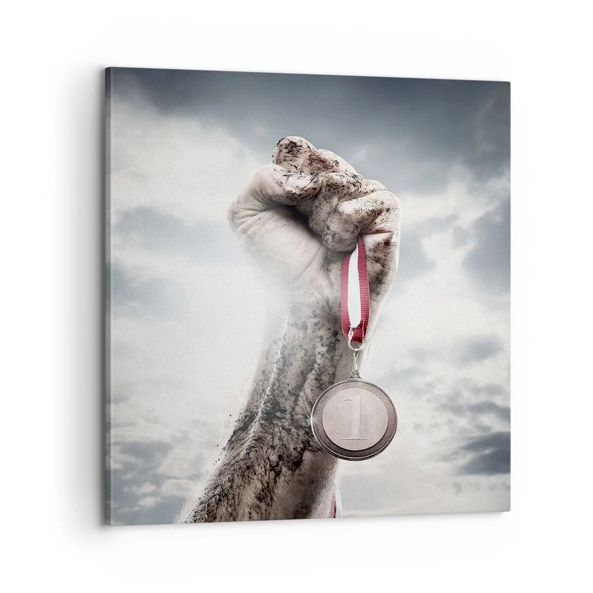 Quadro em tela - Per aspera ad astra - 60x60 cm