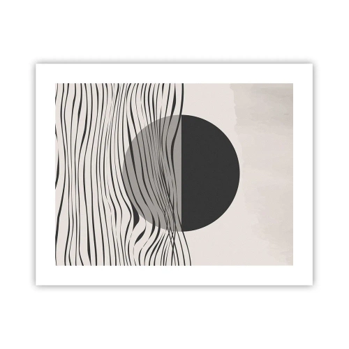 Pôster - Composição da metade - 50x40 cm