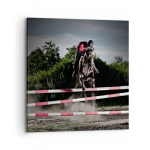 Quadro em tela - Juntos pela vitória - 70x70 cm