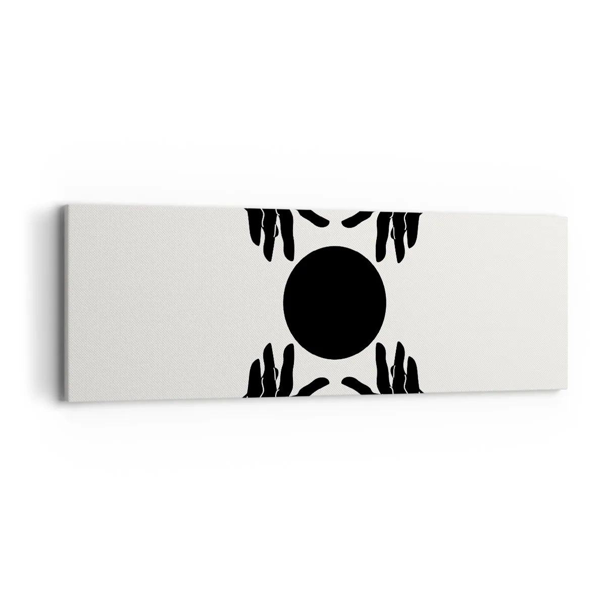 Quadro em tela - Sinal secreto - 90x30 cm