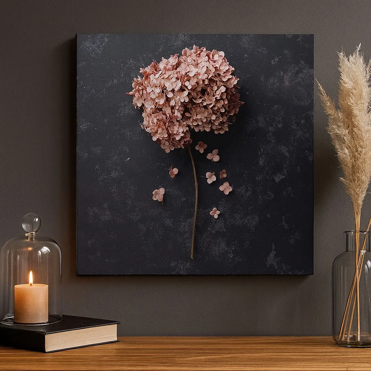 Quadro em tela - Um sinal verdadeiramente romântico - 30x30 cm