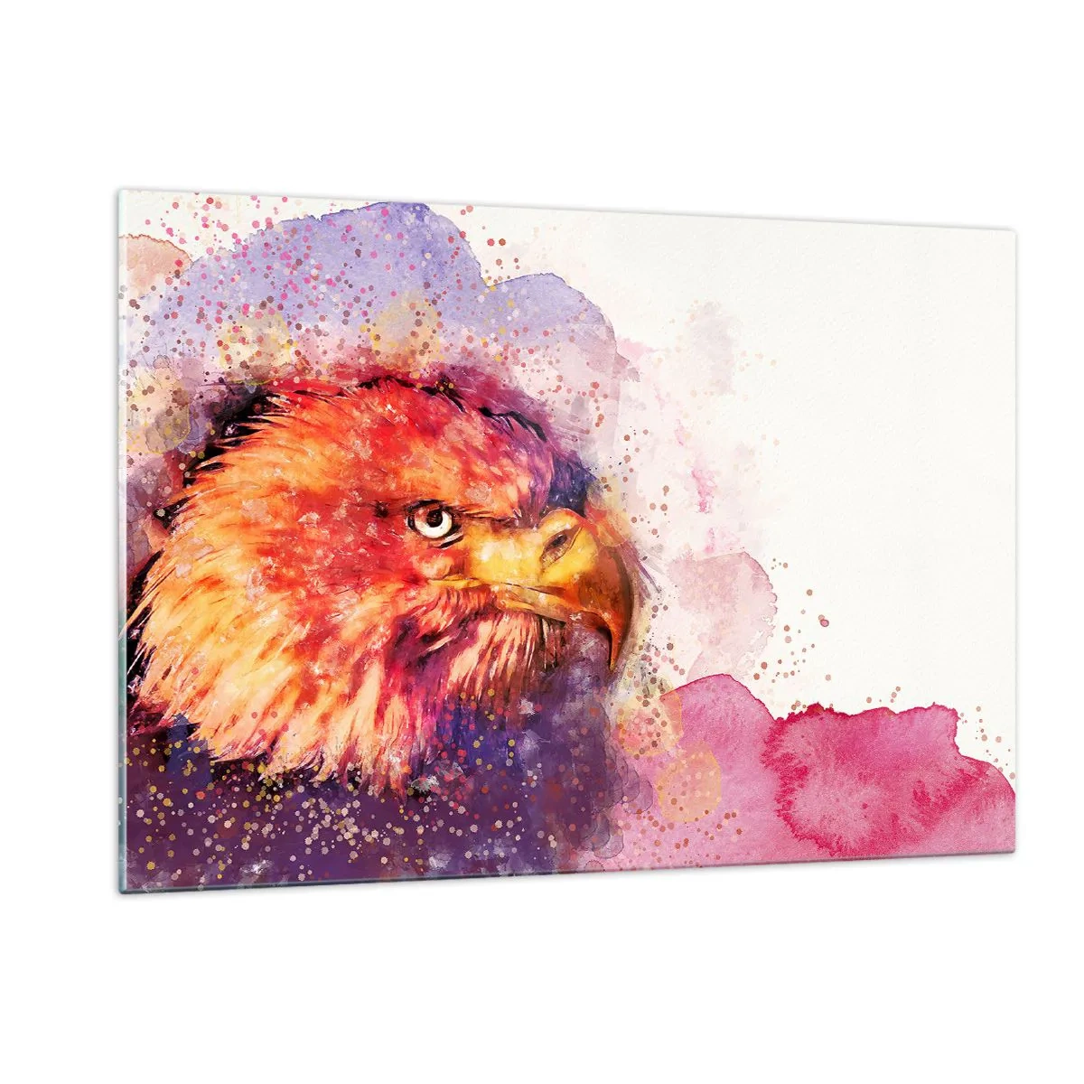 Quadro em vidro - Não quer saber o que estou a pensar - 120x80 cm