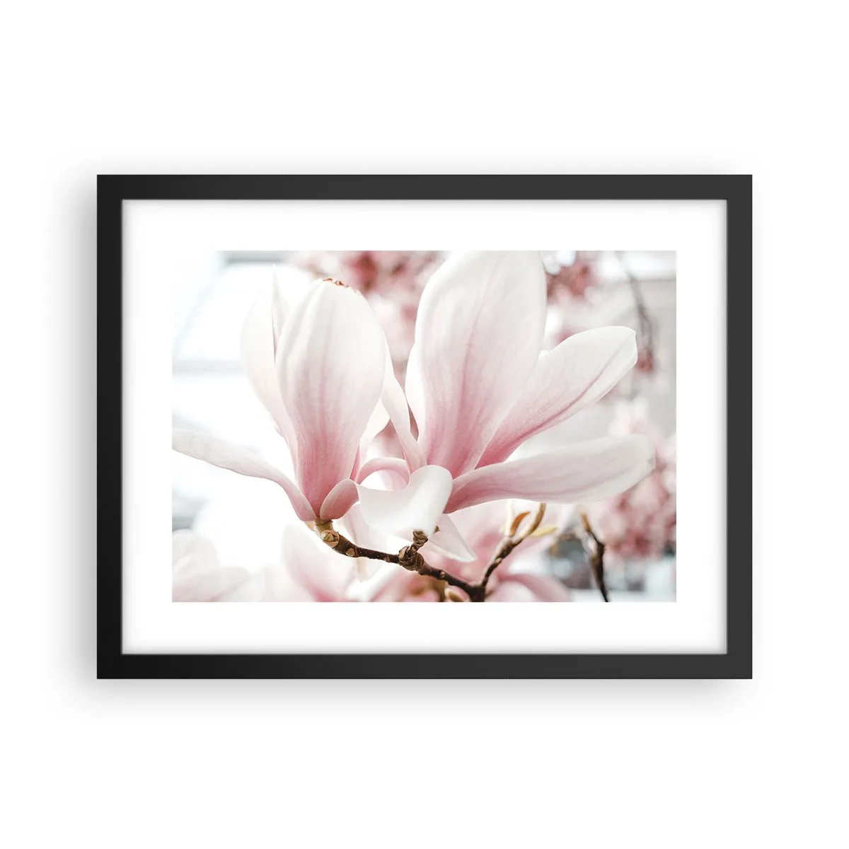 Pôster com moldura preta - Sensibilidade infinita - 40x30 cm