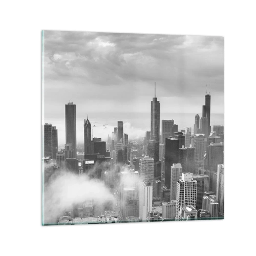 Quadro em vidro - Paisagem americana - 60x60 cm