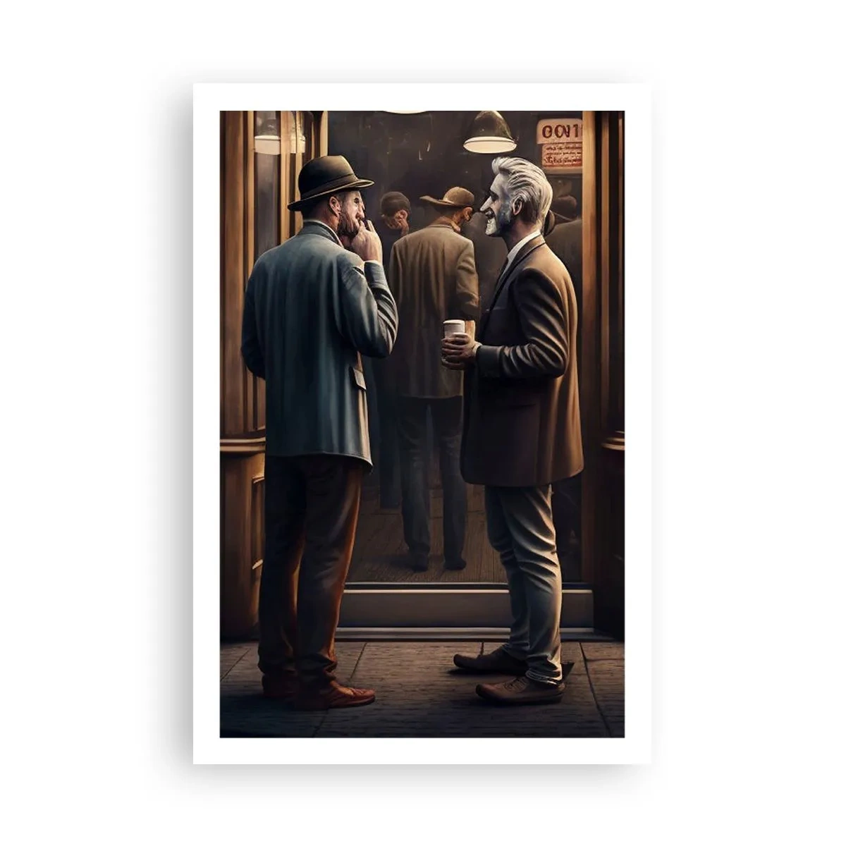 Pôster - Boa hora do dia - 61x91 cm