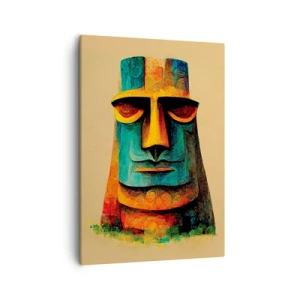 Quadro em tela - Escultórico e simpático - 50x70 cm