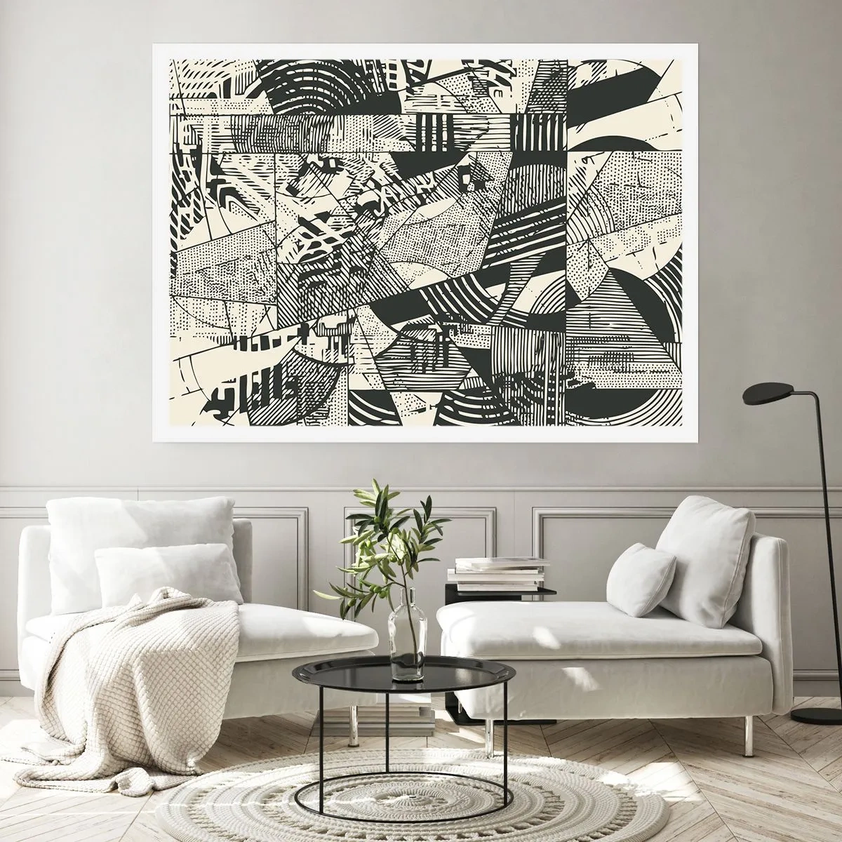 Pôster - A dinâmica do presente - 100x70 cm