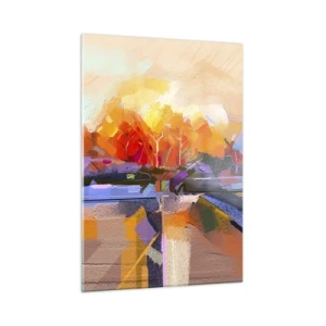 Quadro em vidro - O outono chegou - 50x70 cm