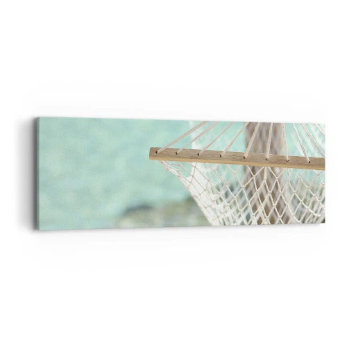 Quadro em tela - Hora de relaxar - 90x30 cm