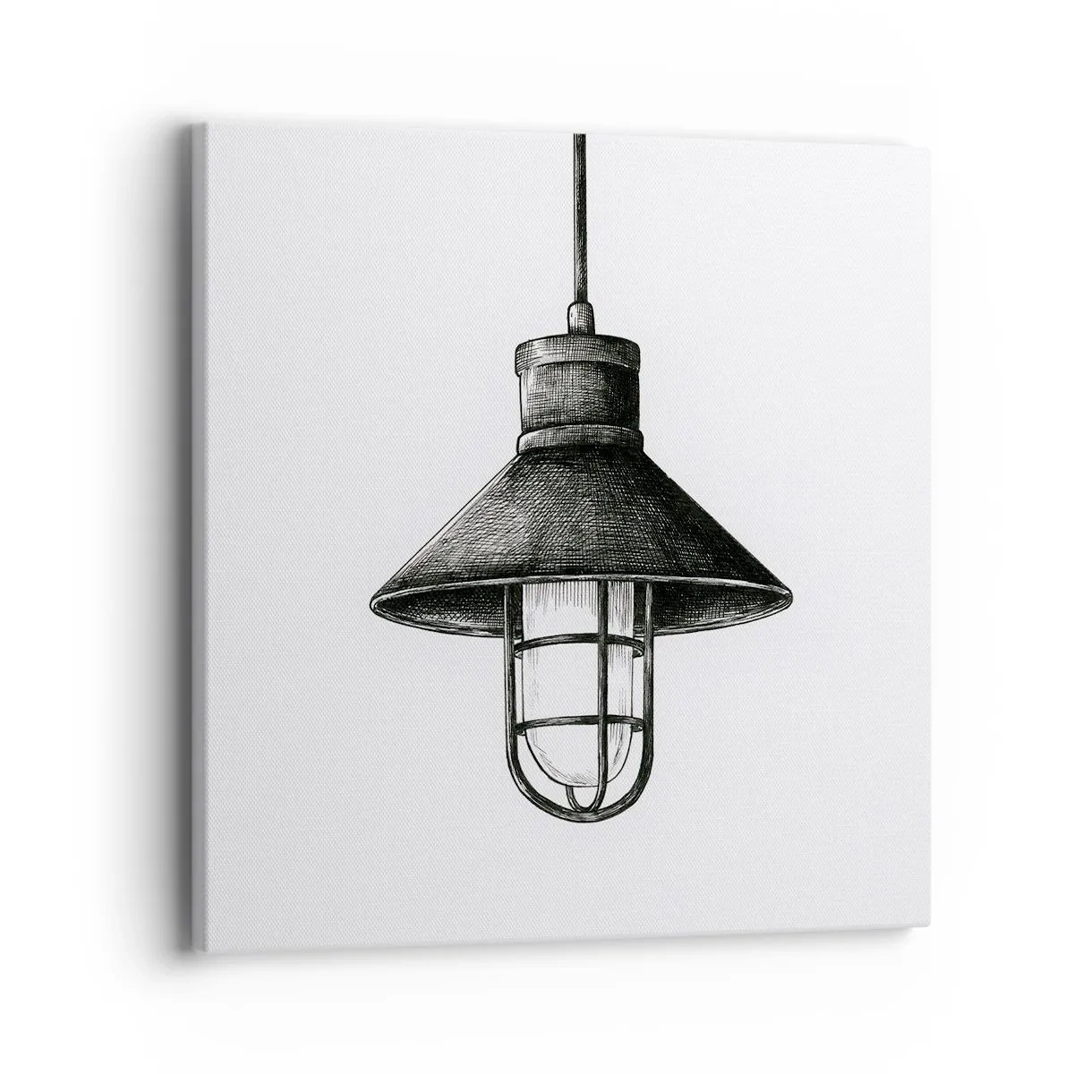 Quadro em tela - Como antigamente… - 40x40 cm