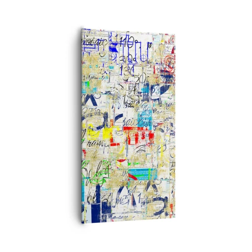 Quadro em tela - Simplesmente agradável aos olhos - 65x120 cm