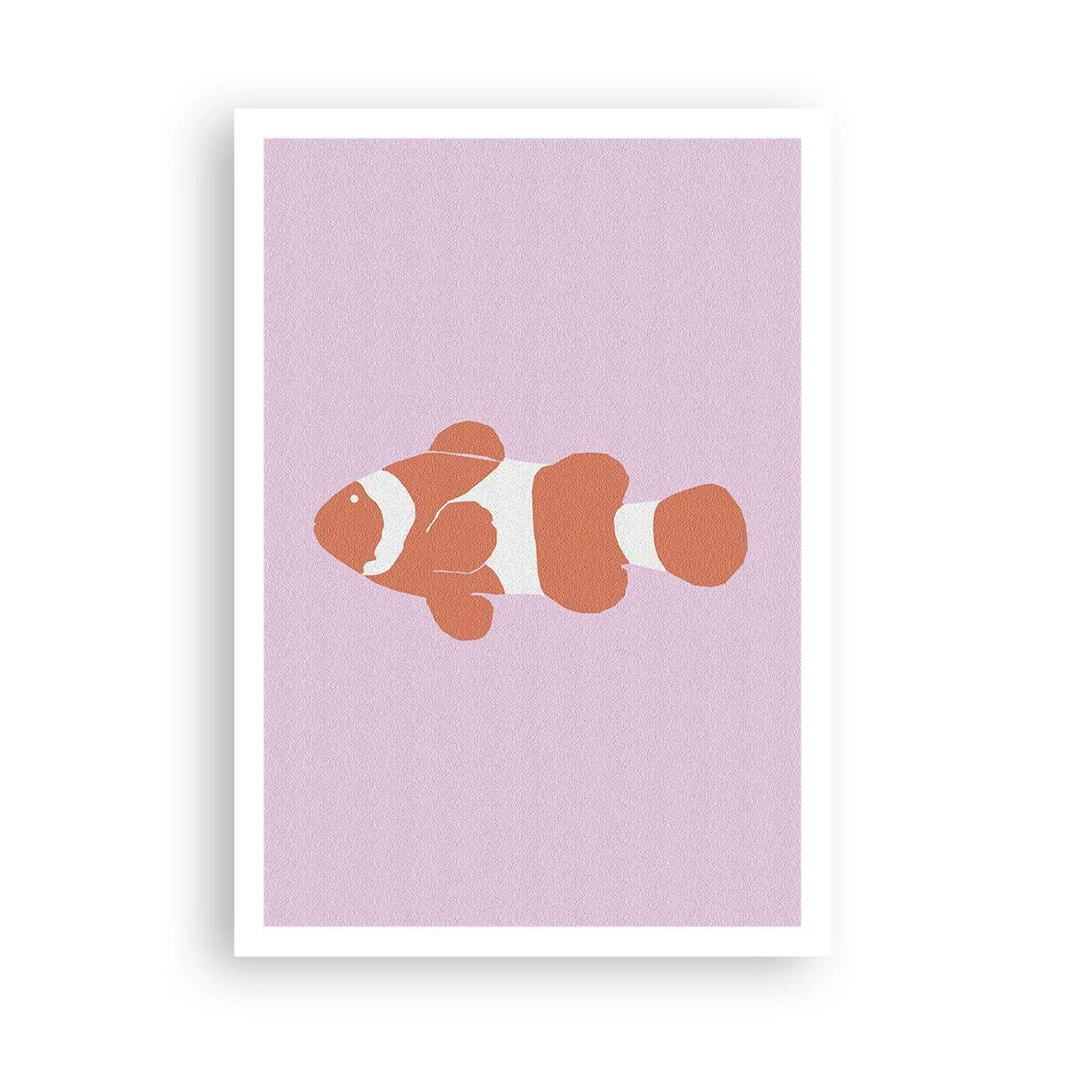 Pôster - Em coral no rosto e na cauda - 70x100 cm