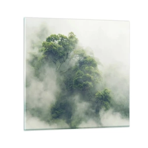 Quadro em vidro - Envolto em neblina - 40x40 cm
