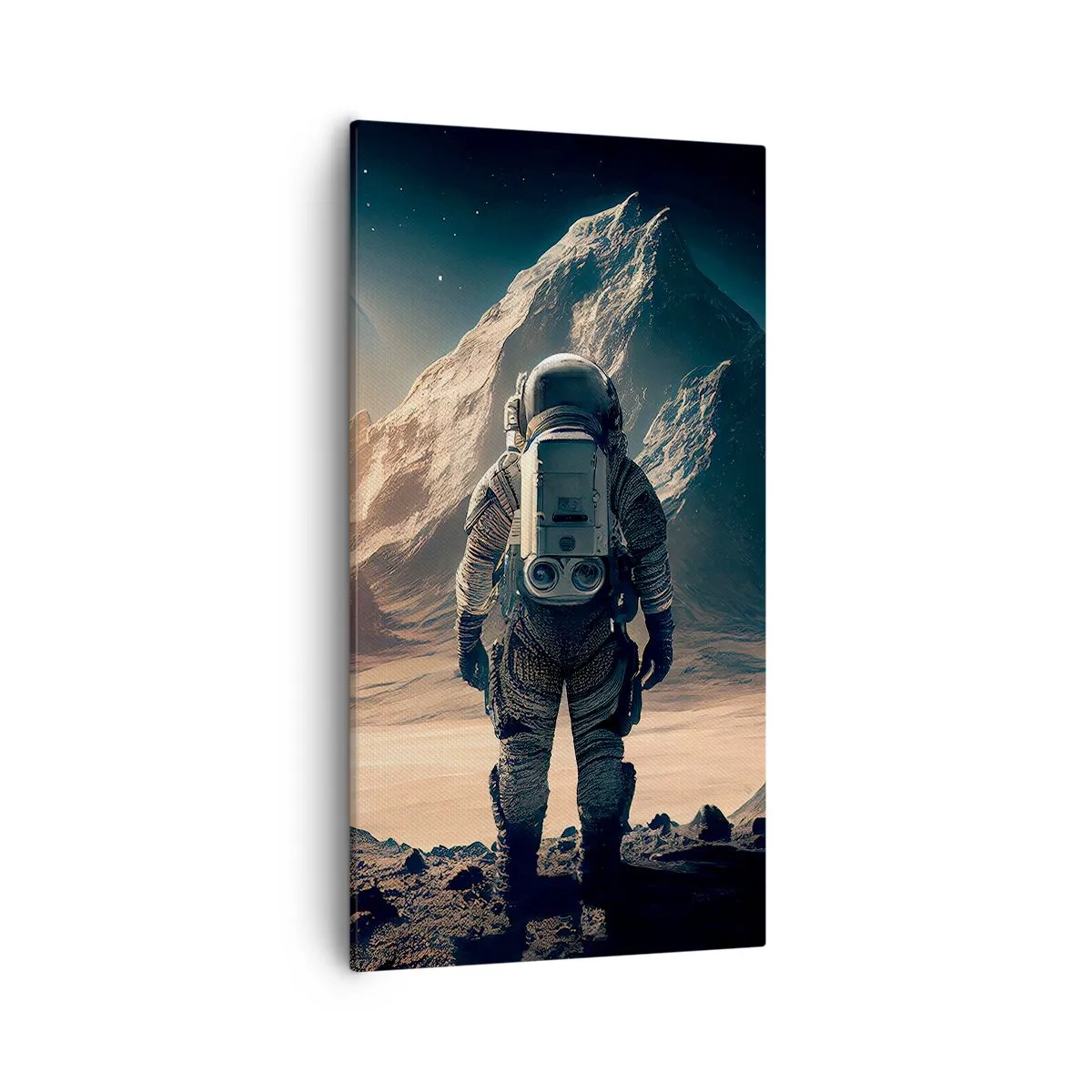 Quadro em tela - Novo desafio - 55x100 cm