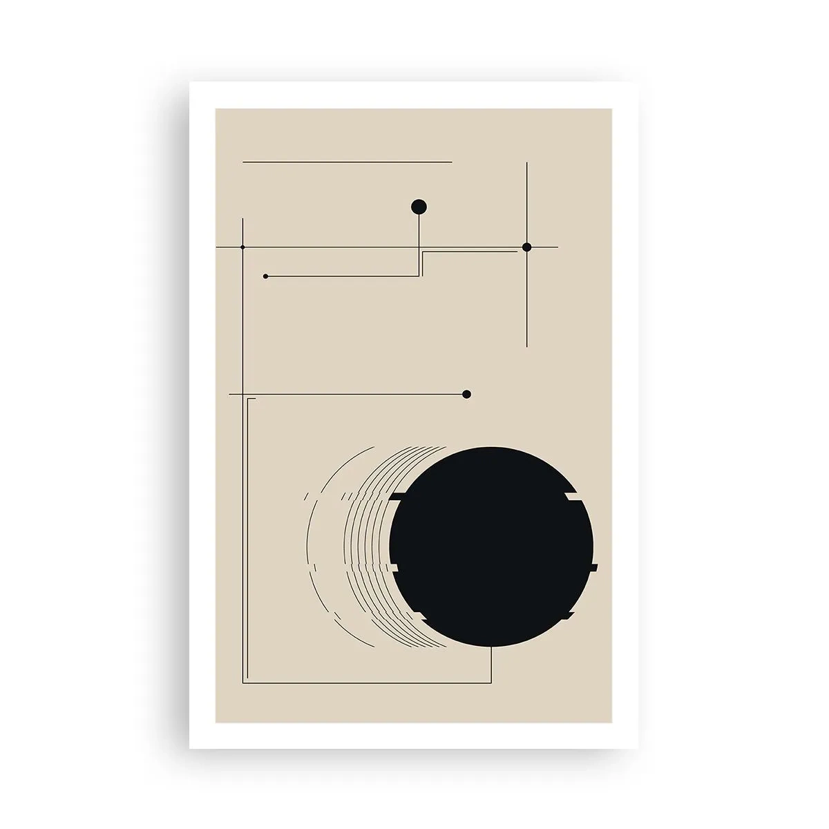 Pôster - Composição flexível e dinâmica - 61x91 cm