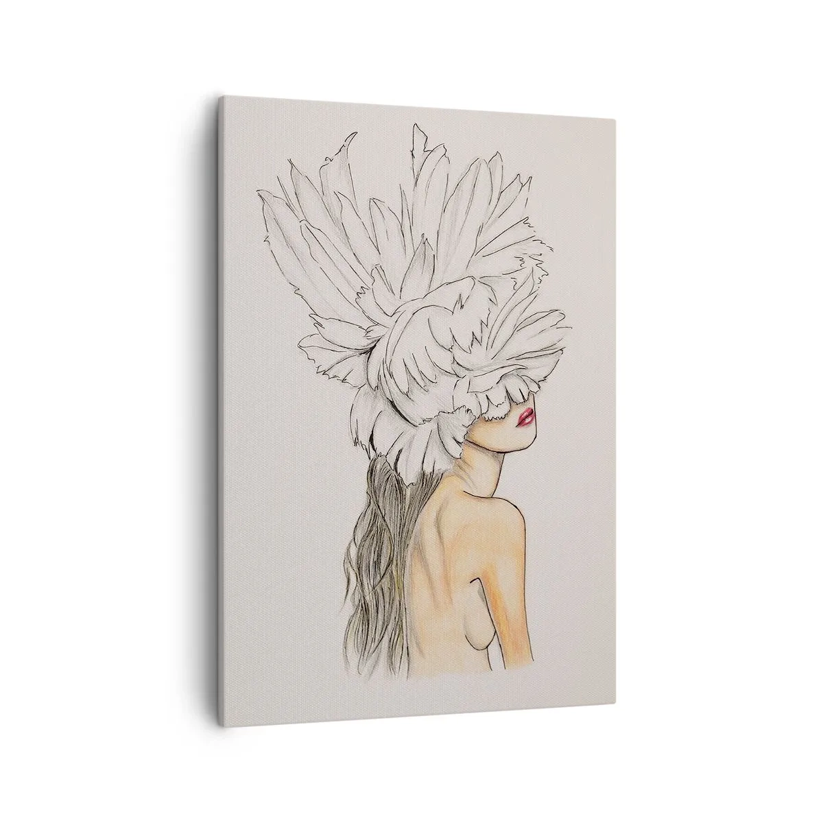 Quadro em tela - Beleza coroada - 50x70 cm