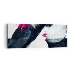 Quadro em tela - Sempre misteriosa - 140x50 cm