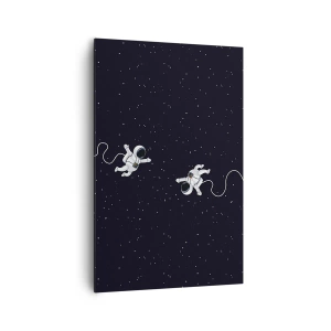 Quadro em tela - Emaranhado Cósmico - 80x120 cm