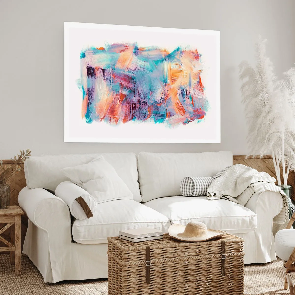 Pôster - Uma bagunça colorida - 91x61 cm