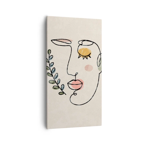 Quadro em tela - Paz encontrada - 55x100 cm