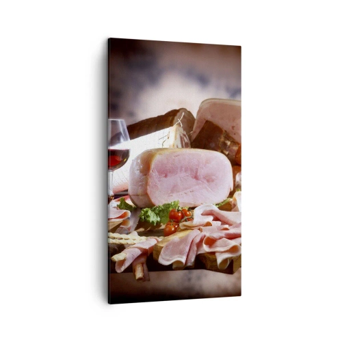 Quadro em tela - Um sonho culinário com uma jarra - 45x80 cm