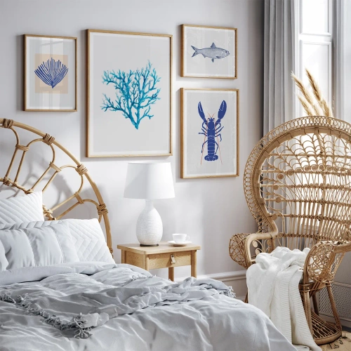 Hamptons bedroom - Inspiração para o quarto