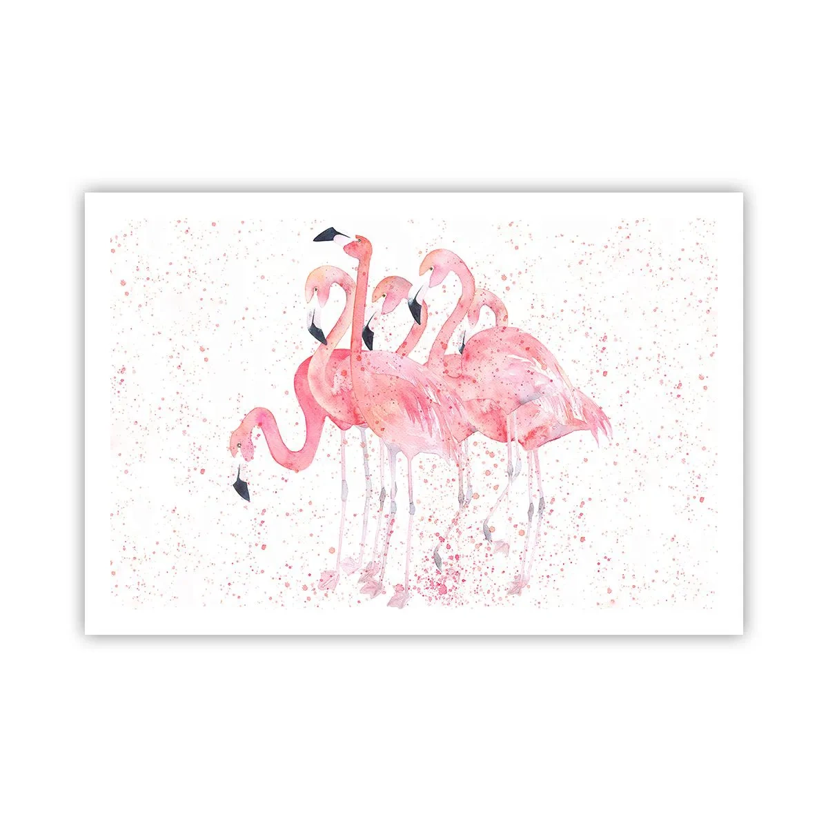 Pôster - Conjunto cor-de-rosa - 91x61 cm