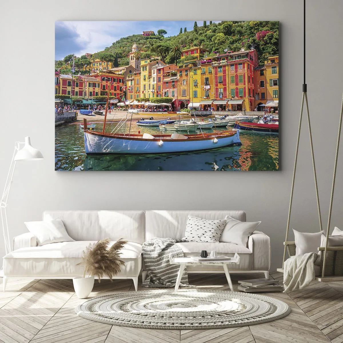 Quadro em tela - Manhã italiana - 120x80 cm