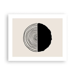 Pôster - Meio a meio - 50x40 cm