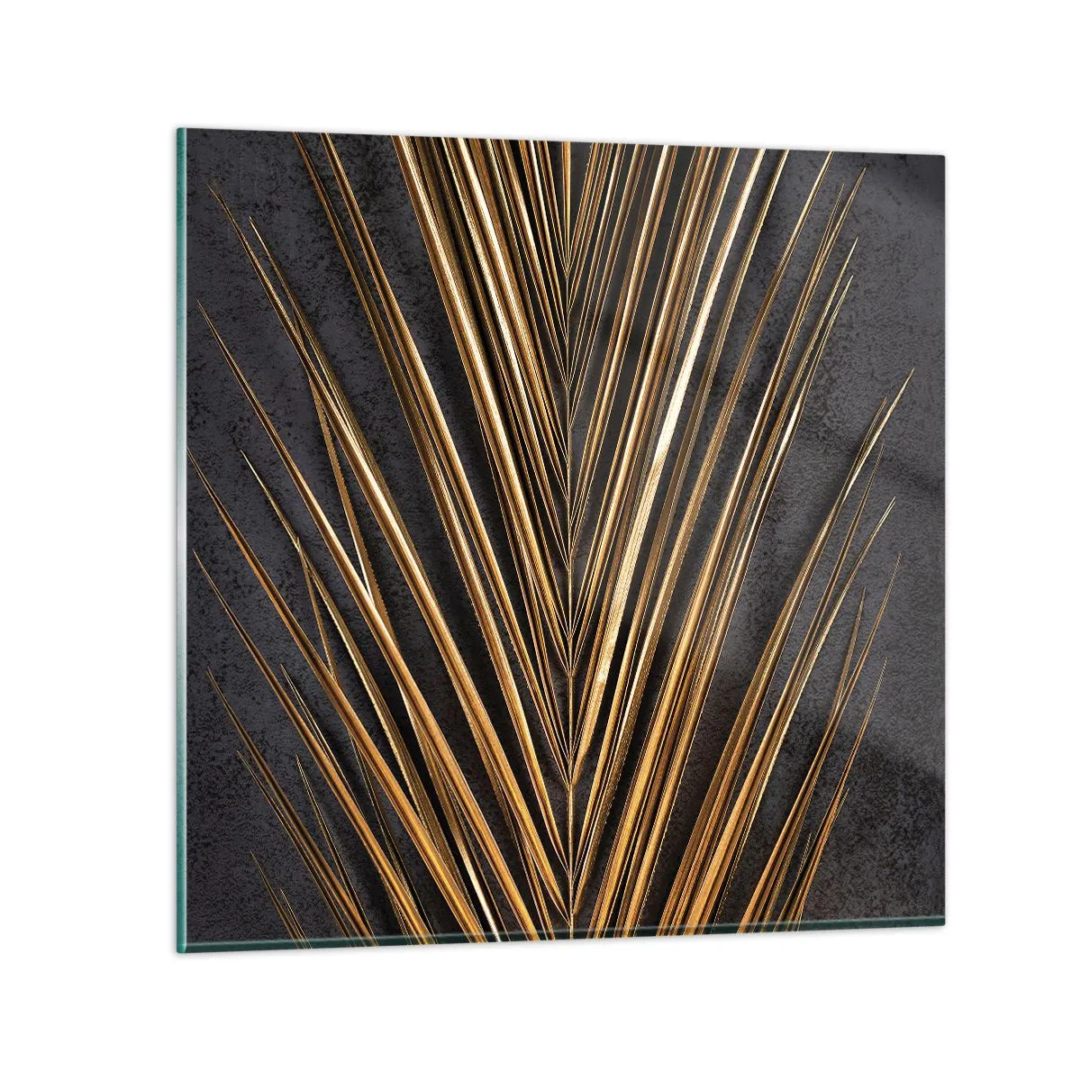 Quadro em vidro - Ouro dos trópicos - 50x50 cm